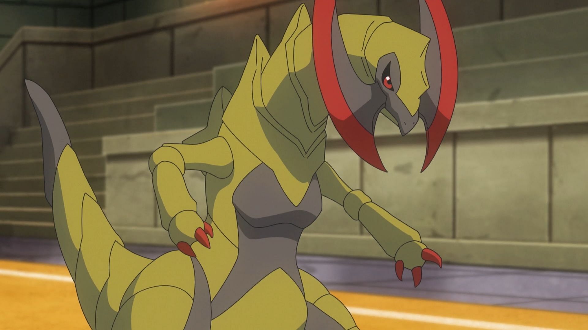 Haxorus in the anime (Image via TPC)